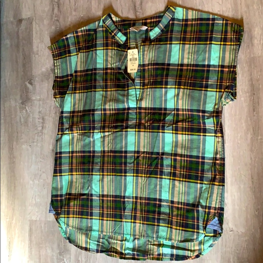 L.L.Bean Signature shirt green XS